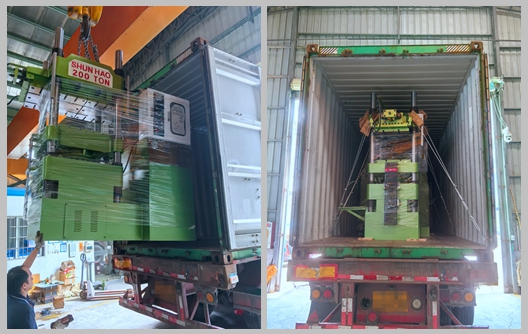 200 ton double color molding machine