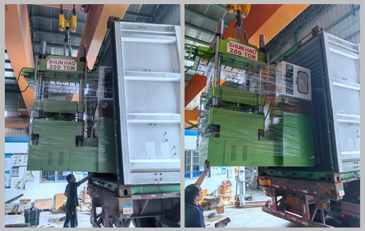 automatic melamine ware compression machine