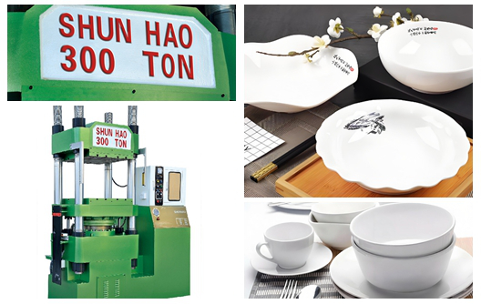 Shunhao single color melamine tableware machine