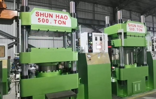 500 टन हाइड्रोलिक प्रेस मशीन परीक्षण