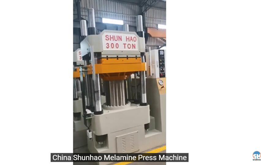 शुन्हाओ ब्रांड मेलामाइन मोल्डिंग मशीन